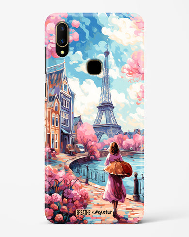 Pastel Paris Impressions [BREATHE] Hard Case Phone Cover-(Vivo)