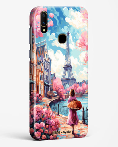 Pastel Paris Impressions [BREATHE] Hard Case Phone Cover-(Vivo)