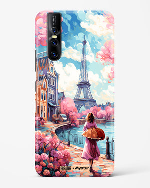 Pastel Paris Impressions [BREATHE] Hard Case Phone Cover (Vivo)