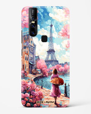 Pastel Paris Impressions [BREATHE] Hard Case Phone Cover-(Vivo)