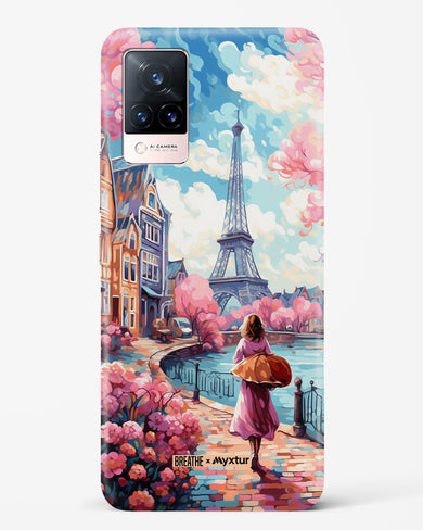 Pastel Paris Impressions [BREATHE] Hard Case Phone Cover-(Vivo)