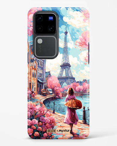 Pastel Paris Impressions [BREATHE] Hard Case Phone Cover (Vivo)