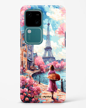 Pastel Paris Impressions [BREATHE] Hard Case Phone Cover (Vivo)