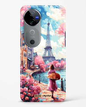 Pastel Paris Impressions [BREATHE] Hard Case Phone Cover (Vivo)