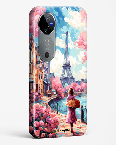 Pastel Paris Impressions [BREATHE] Hard Case Phone Cover (Vivo)