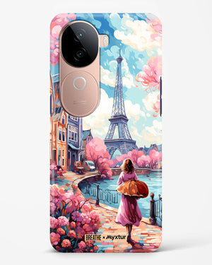 Pastel Paris Impressions [BREATHE] Hard Case Phone Cover (Vivo)