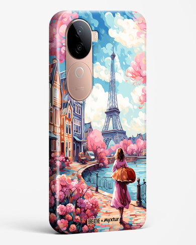 Pastel Paris Impressions [BREATHE] Hard Case Phone Cover (Vivo)