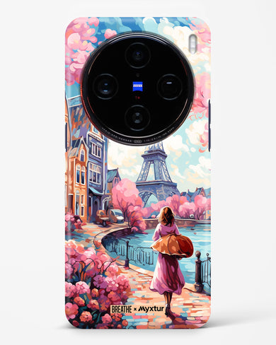 Pastel Paris Impressions [BREATHE] Hard Case Phone Cover (Vivo)
