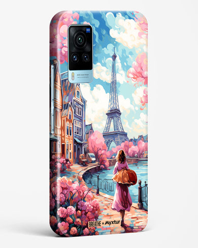 Pastel Paris Impressions [BREATHE] Hard Case Phone Cover-(Vivo)