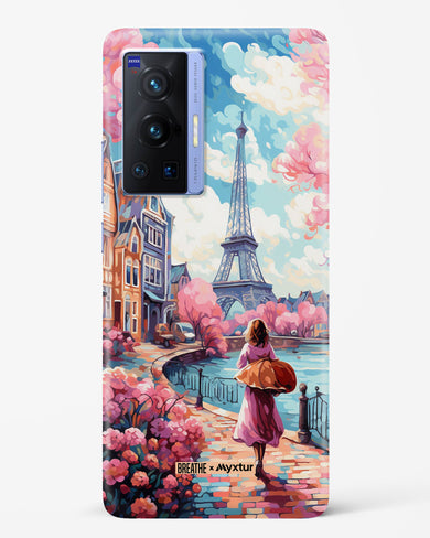 Pastel Paris Impressions [BREATHE] Hard Case Phone Cover-(Vivo)