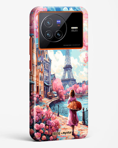 Pastel Paris Impressions [BREATHE] Hard Case Phone Cover-(Vivo)