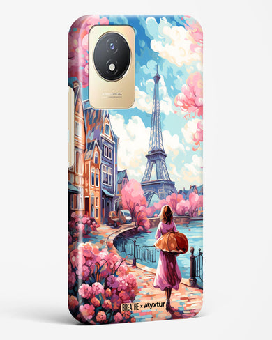 Pastel Paris Impressions [BREATHE] Hard Case Phone Cover-(Vivo)