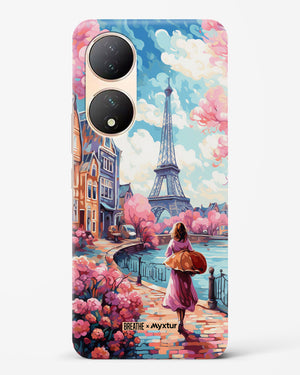 Pastel Paris Impressions [BREATHE] Hard Case Phone Cover (Vivo)