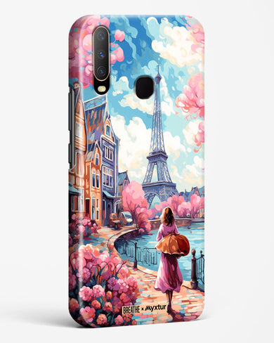 Pastel Paris Impressions [BREATHE] Hard Case Phone Cover-(Vivo)