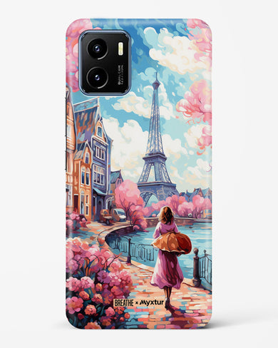 Pastel Paris Impressions [BREATHE] Hard Case Phone Cover-(Vivo)