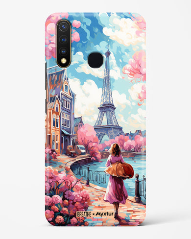 Pastel Paris Impressions [BREATHE] Hard Case Phone Cover-(Vivo)