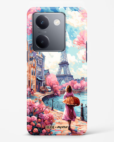 Pastel Paris Impressions [BREATHE] Hard Case Phone Cover (Vivo)