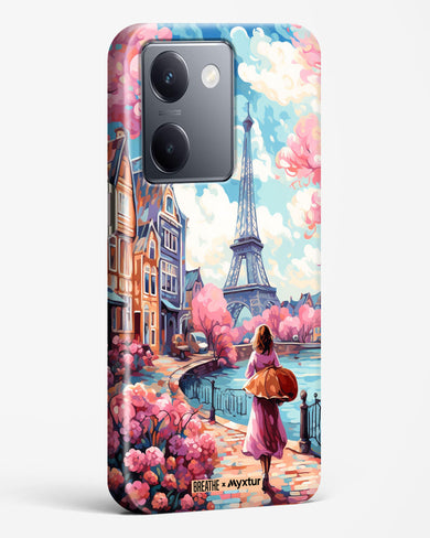 Pastel Paris Impressions [BREATHE] Hard Case Phone Cover (Vivo)