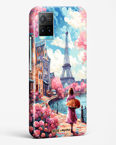 Pastel Paris Impressions [BREATHE] Hard Case Phone Cover-(Vivo)