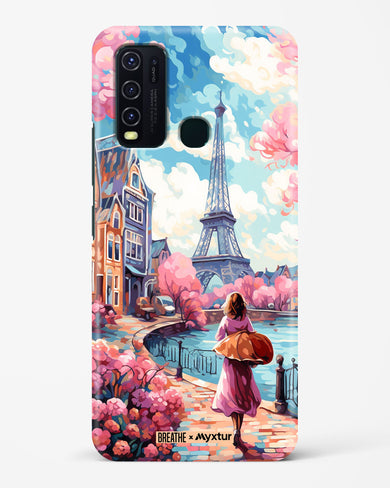 Pastel Paris Impressions [BREATHE] Hard Case Phone Cover-(Vivo)