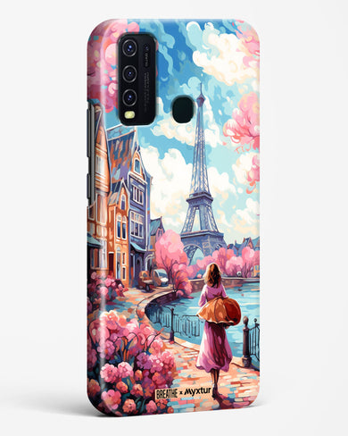 Pastel Paris Impressions [BREATHE] Hard Case Phone Cover-(Vivo)