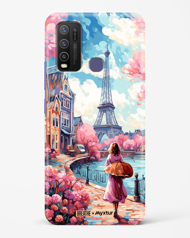 Pastel Paris Impressions [BREATHE] Hard Case Phone Cover-(Vivo)