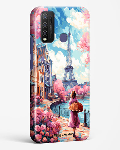 Pastel Paris Impressions [BREATHE] Hard Case Phone Cover-(Vivo)