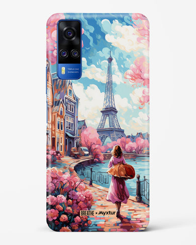 Pastel Paris Impressions [BREATHE] Hard Case Phone Cover-(Vivo)