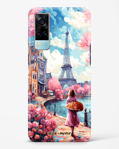 Pastel Paris Impressions [BREATHE] Hard Case Phone Cover (Vivo)