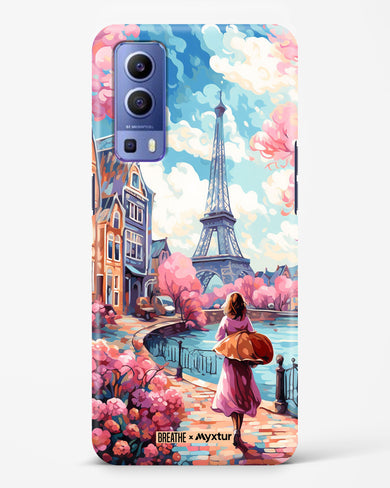 Pastel Paris Impressions [BREATHE] Hard Case Phone Cover (Vivo)