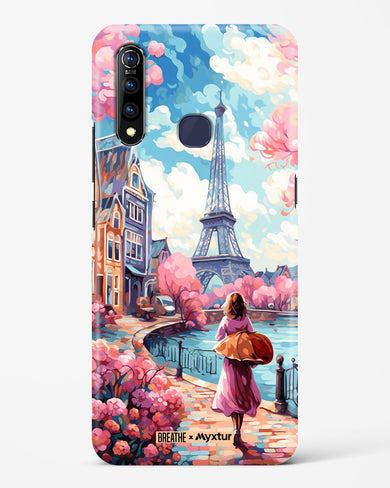 Pastel Paris Impressions [BREATHE] Hard Case Phone Cover-(Vivo)