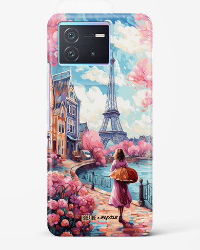 Pastel Paris Impressions [BREATHE] Hard Case Phone Cover-(Vivo)