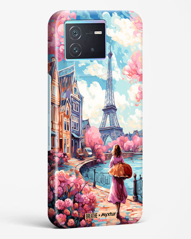 Pastel Paris Impressions [BREATHE] Hard Case Phone Cover-(Vivo)