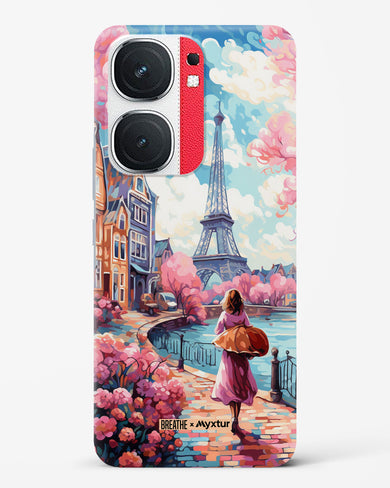 Pastel Paris Impressions [BREATHE] Hard Case Phone Cover (Vivo)