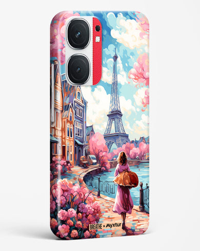 Pastel Paris Impressions [BREATHE] Hard Case Phone Cover (Vivo)