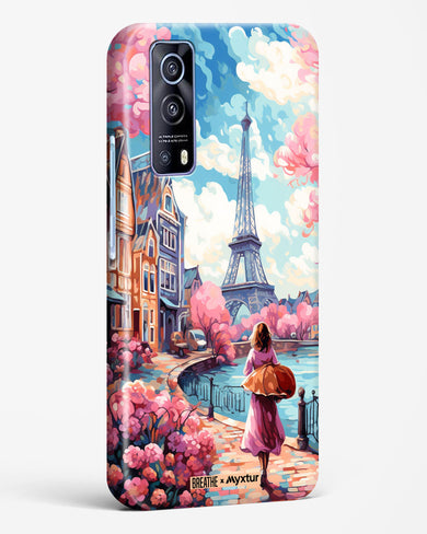 Pastel Paris Impressions [BREATHE] Hard Case Phone Cover-(Vivo)