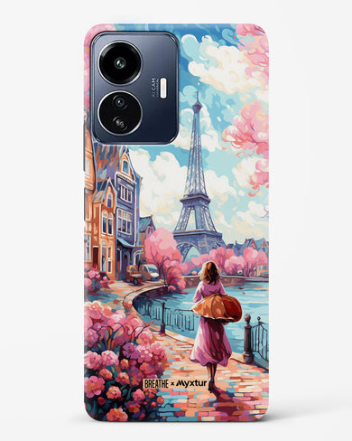 Pastel Paris Impressions [BREATHE] Hard Case Phone Cover-(Vivo)