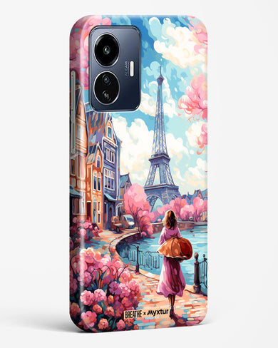 Pastel Paris Impressions [BREATHE] Hard Case Phone Cover-(Vivo)