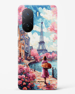 Pastel Paris Impressions [BREATHE] Hard Case Phone Cover-(Vivo)