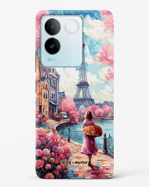 Pastel Paris Impressions [BREATHE] Hard Case Phone Cover (Vivo)