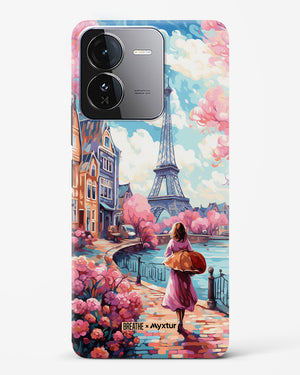 Pastel Paris Impressions [BREATHE] Hard Case Phone Cover (Vivo)