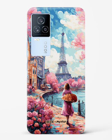 Pastel Paris Impressions [BREATHE] Hard Case Phone Cover-(Vivo)