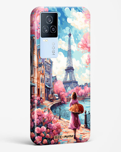 Pastel Paris Impressions [BREATHE] Hard Case Phone Cover-(Vivo)