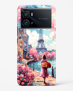 Pastel Paris Impressions [BREATHE] Hard Case Phone Cover-(Vivo)