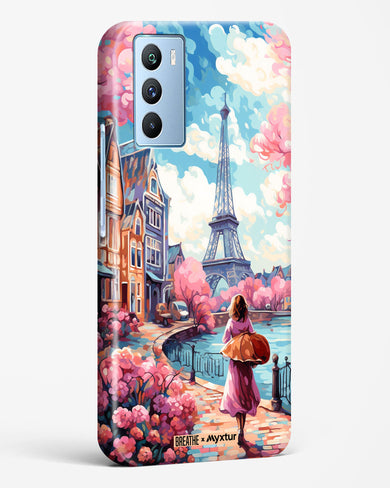 Pastel Paris Impressions [BREATHE] Hard Case Phone Cover-(Vivo)