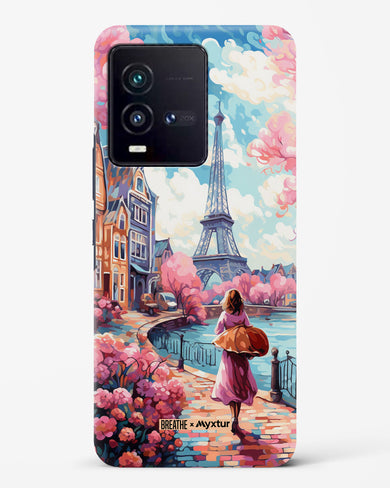 Pastel Paris Impressions [BREATHE] Hard Case Phone Cover-(Vivo)