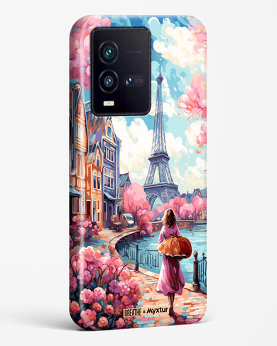 Pastel Paris Impressions [BREATHE] Hard Case Phone Cover-(Vivo)