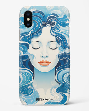 Elegance in Watercolor [BREATHE] Hard Case iPhone XS Max