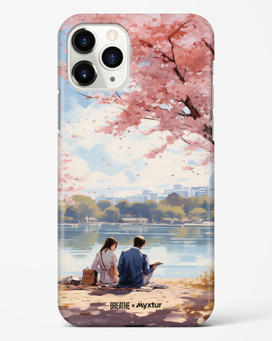 Sakura Serenade [BREATHE] Hard Case Phone Cover (Apple)