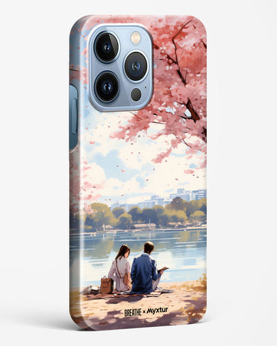 Sakura Serenade [BREATHE] Hard Case Phone Cover-(Apple)